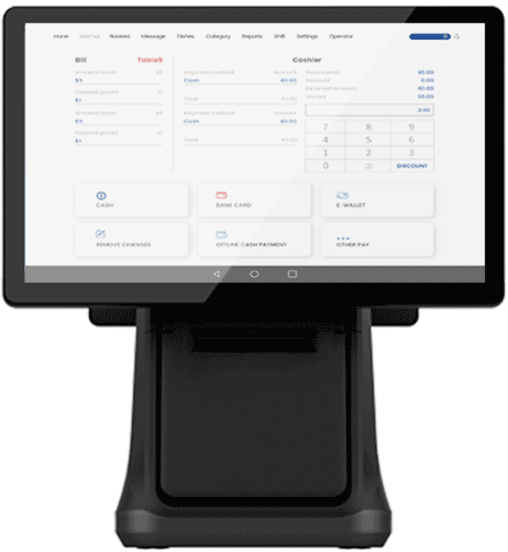 WizarPOS D3, smart ECR, multi-lane check-outs